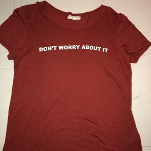 Urban outfitters red t shirt